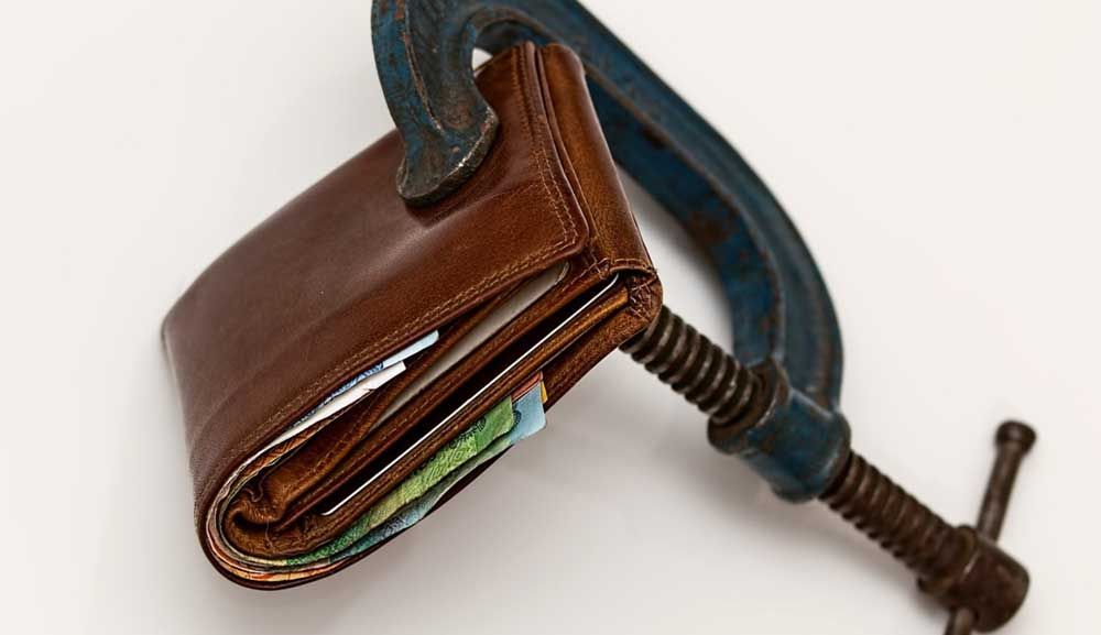 Close up of a wallet